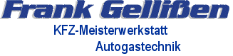 Frank Gellißen Autogastechnik KFZ-Meisterwerkstatt